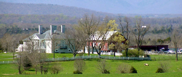 Belle Grove Plantation on the Cedar Creek Battlefield